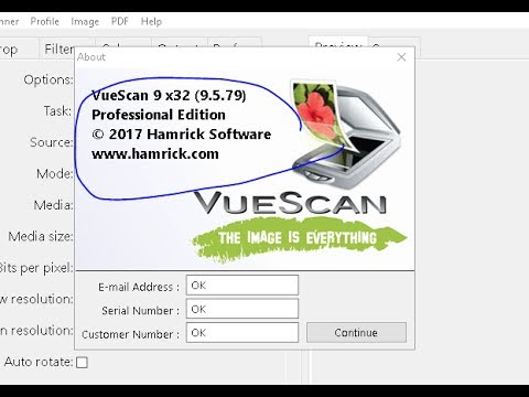 Serial number for vue scan 9 x64